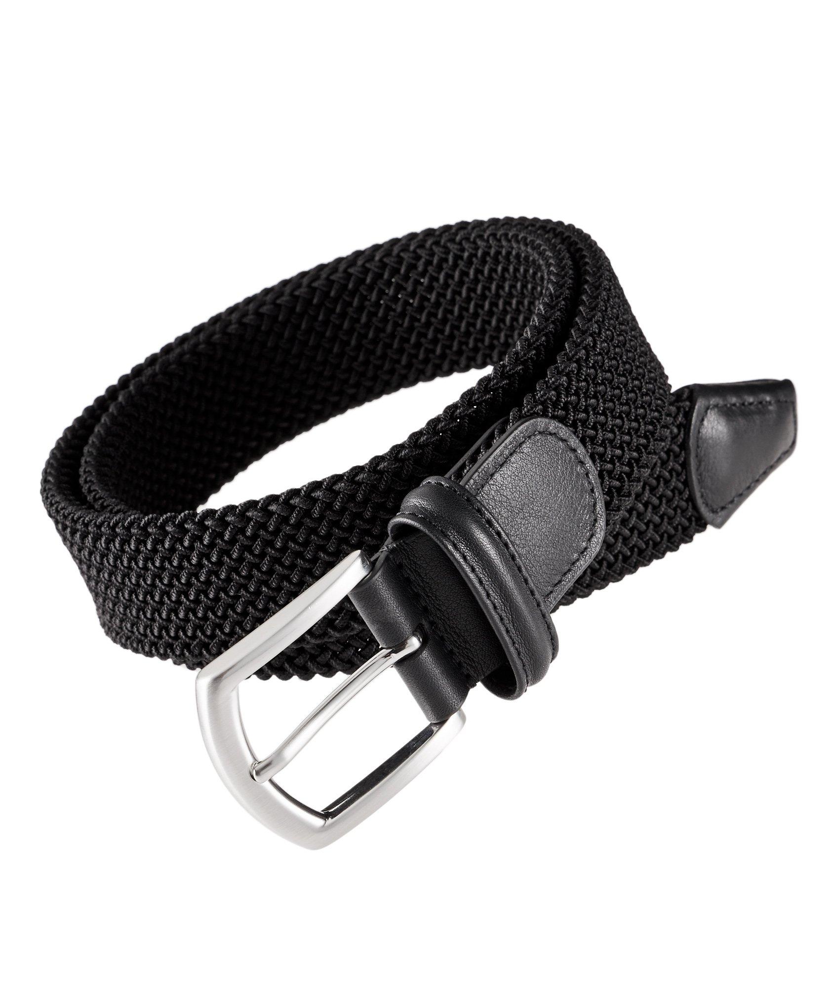 Anderson's Belts - Black Tubular Stretch Woven