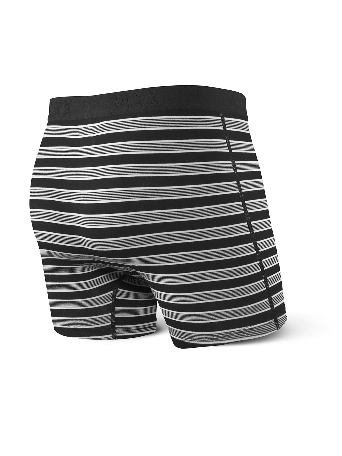 Saxx Ultra - Black with Grey Horizontal Stripe