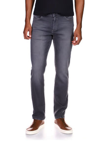 DL1961 Nick - Mid-Grey wash with contrast stitching